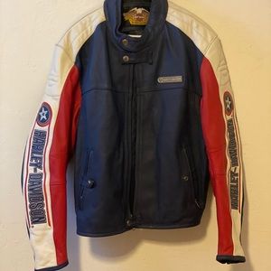 Harley Davidson Men’s Rapid City leather Jacket